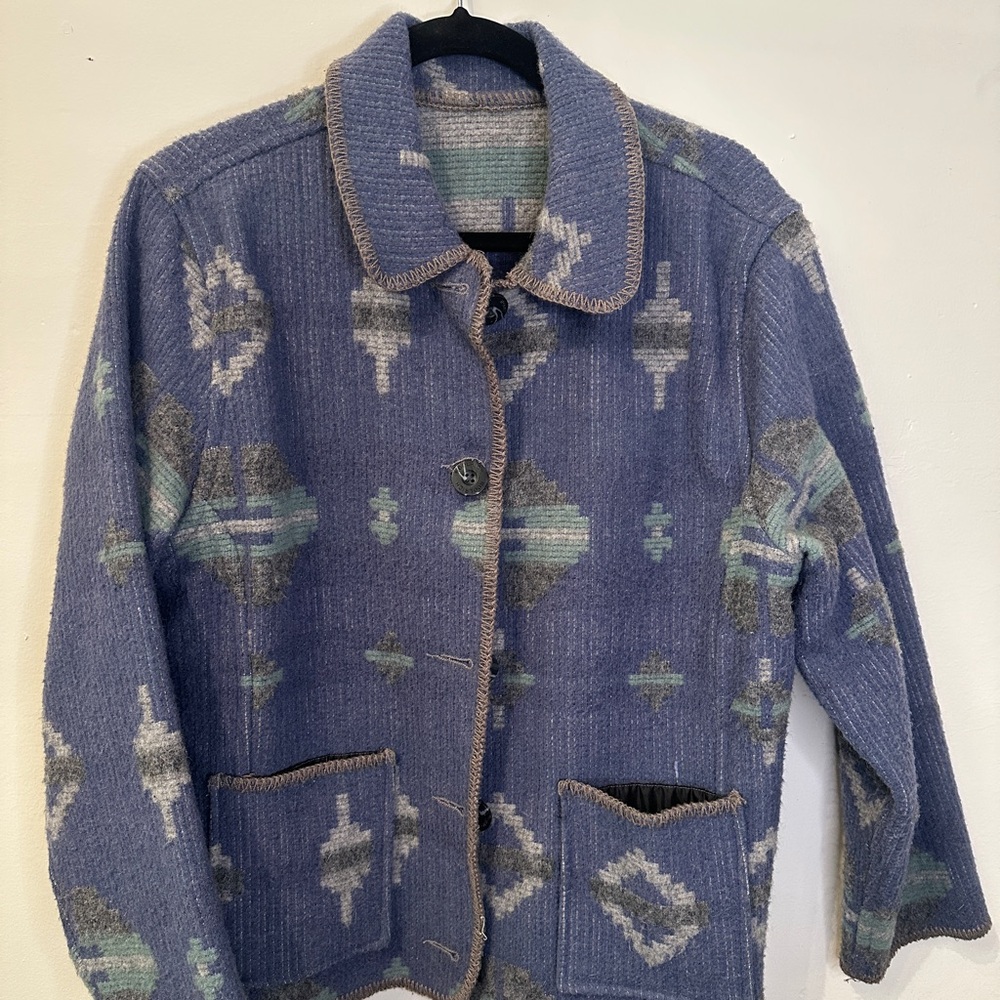 Vintage Woolrich Reversible Patterned Jacket
